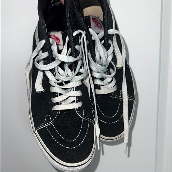 Vans Shoes - Vans Classic Black and White High-Tops